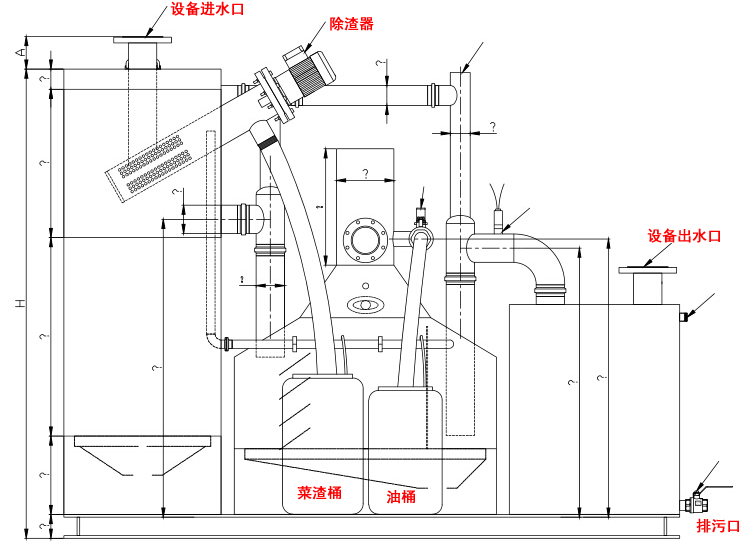 全自動隔油池提升一體化設(shè)備 全自動隔油池提升一體化設(shè)備